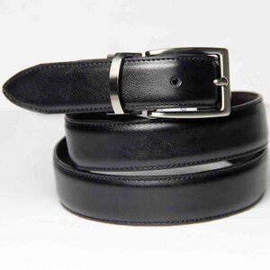 NEW Reversible Dress Belt Leather Black to Brown Men's Size 38